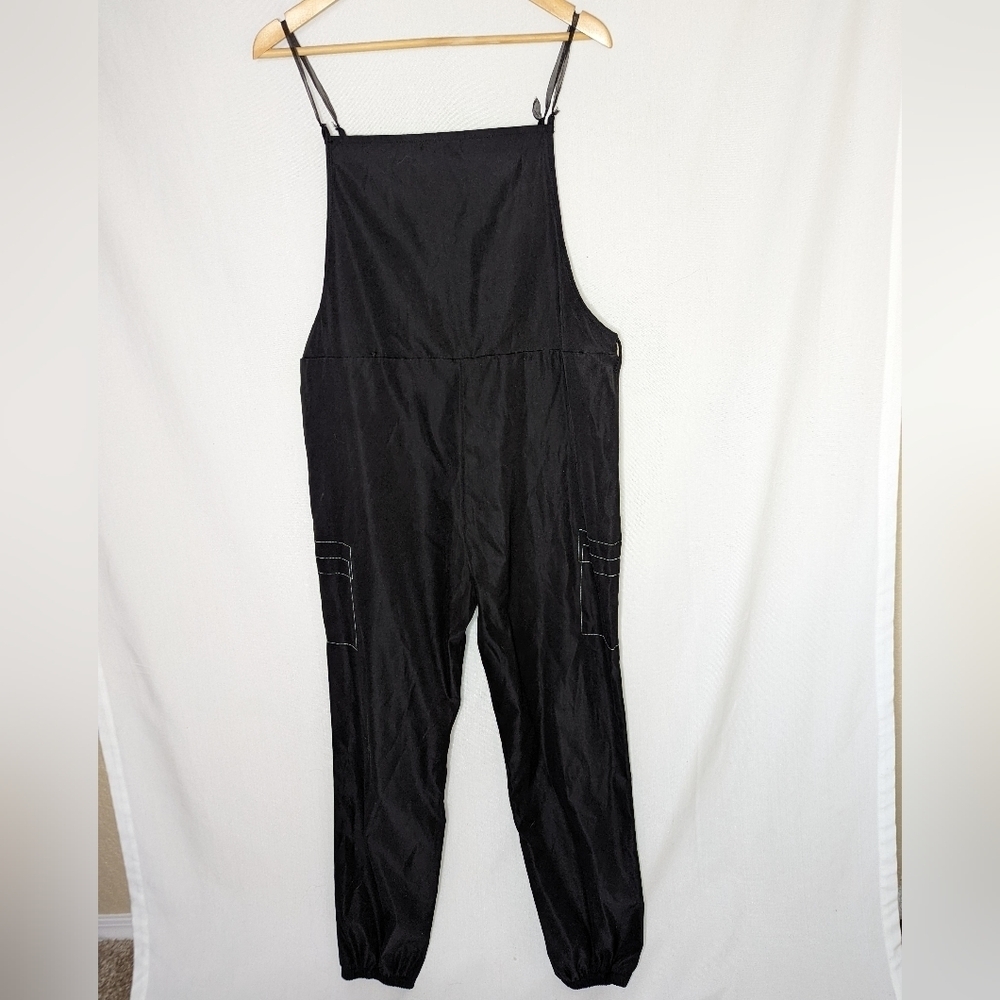 Black Long Pants Overalls Size‎ Medium